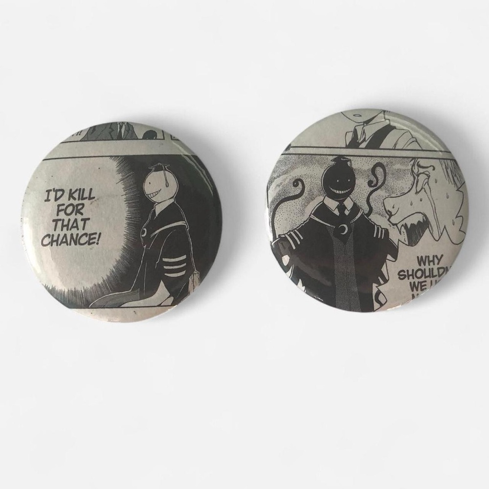 Assassination classroom anime manga comic two piece magnet set